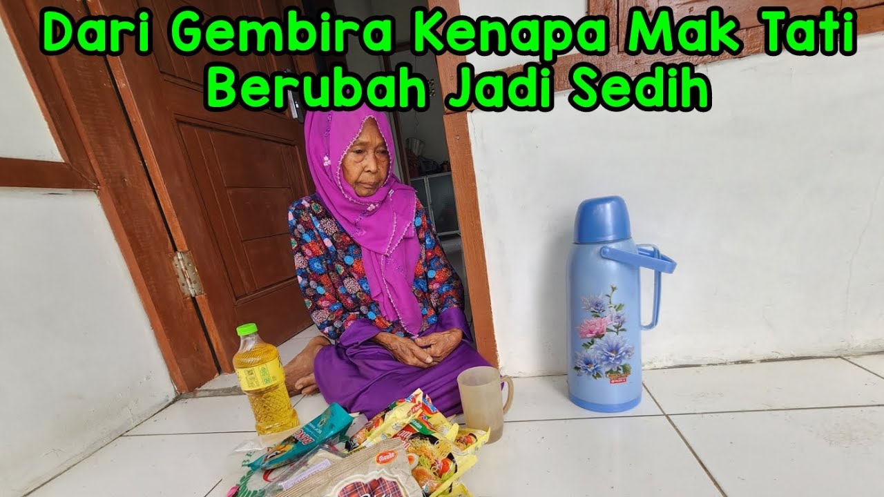 Alhamdulillah Amanah Sudah Tersampaikan Kepada Mak Tati Berupa Sembako Dari Hamba Allah Malaysia