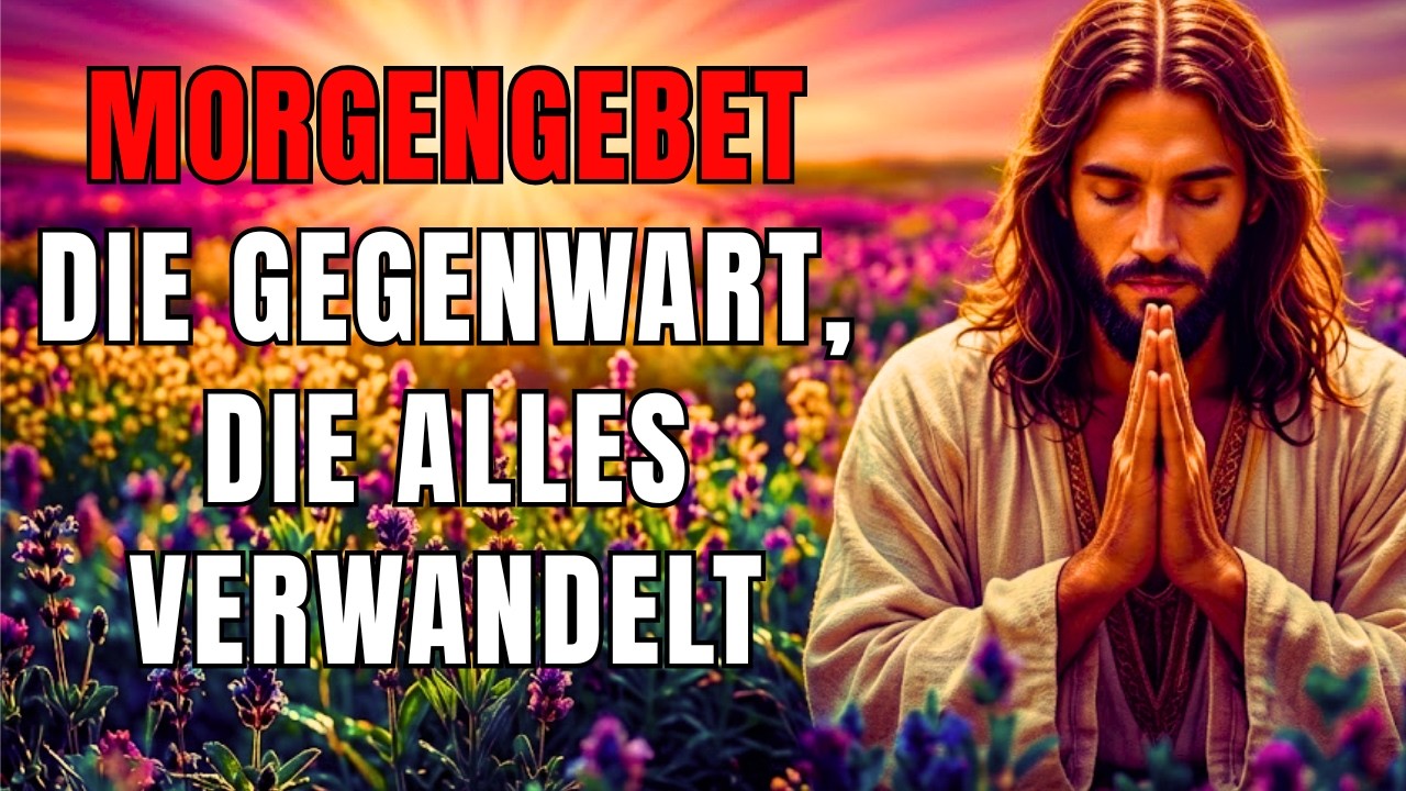 Kraftvolles Morgengebet 🙏 Dankbarkeit und Frieden zum Start in den Tag mit Gott