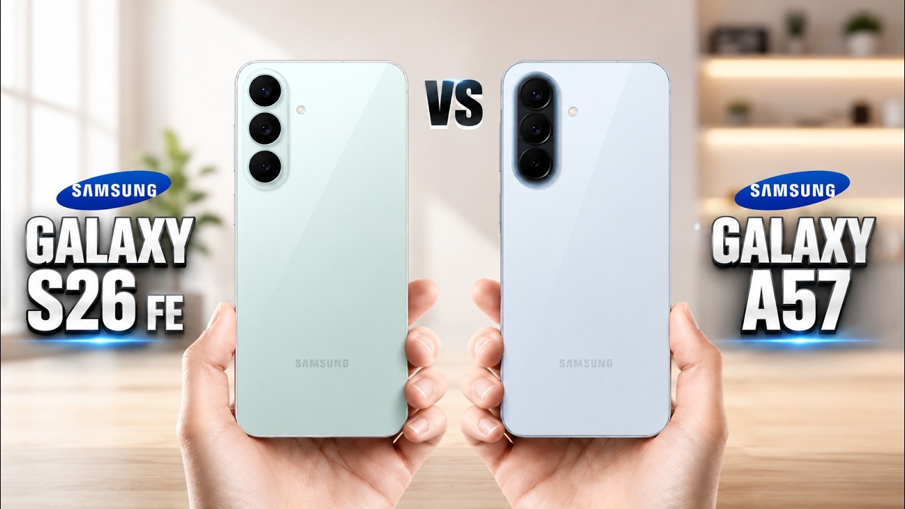 Samsung Galaxy S26 FE vs Samsung Galaxy A57