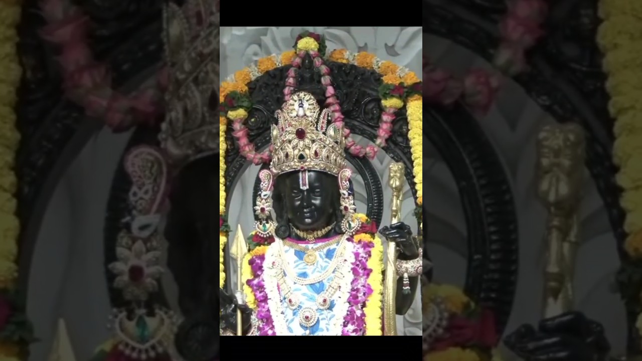 Shri Ram Lala darshan #jaishreeram #radheradhe #mahadev #ayodhya #indreshji #vrindavan#ram #status