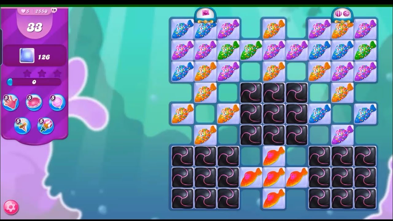 Candy crush saga level 2550 special edition