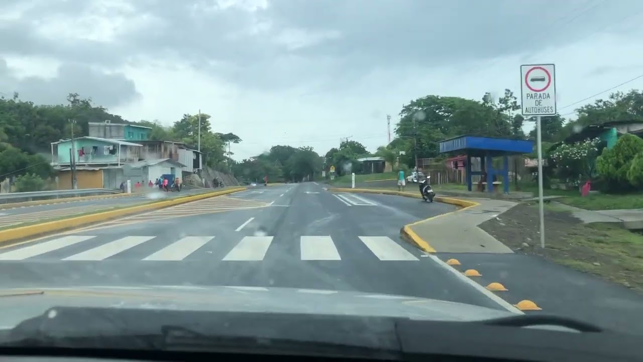 Carretera peñas blancas Rivas, Nicaragua