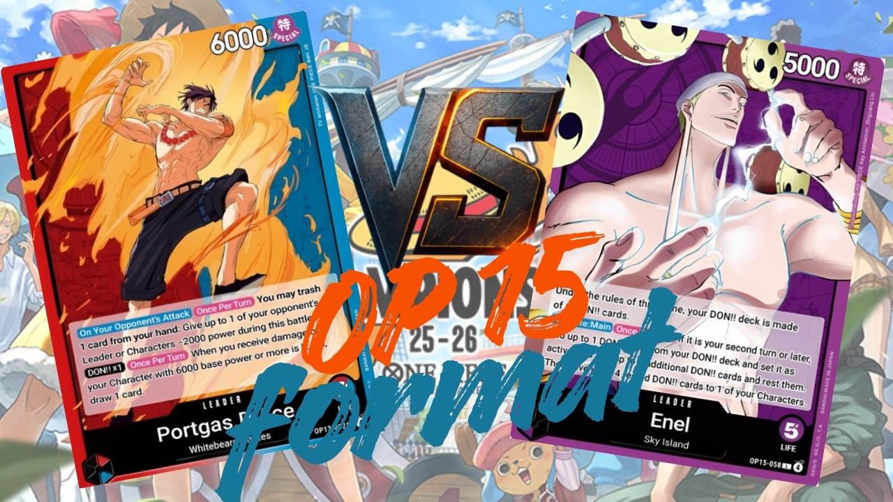 ⚡ NEW OP15 Enel vs Red Blue Ace 🔥 Who Wins This Duel?!  One Piece TCG #OnePieceTCG #EnelVsAce #OP15