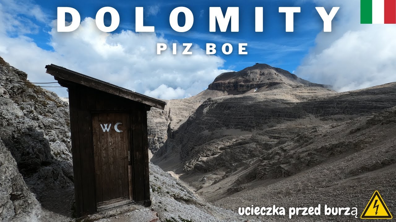 DOLOMITY 08- Piz Boe, czyli jeden z najłatwiejszych 3 tysięczników