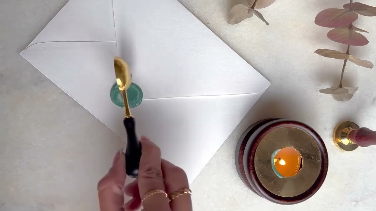 Create Elegant Wax Seals in Minutes | Custom Wooden Wax Seal Stamp Tutorial