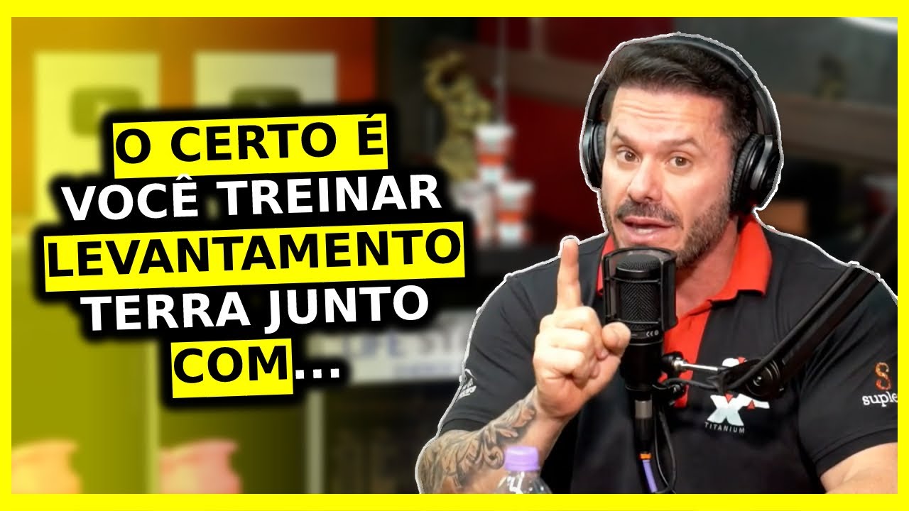 LEVANTAMENTO TERRA FAZ NO DIA DE COSTAS OU PERNAS? | Cariani Ironberg Podcast