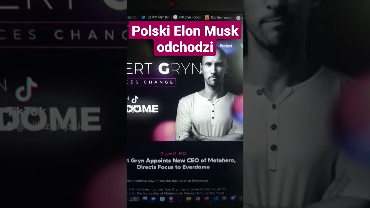 Polski Elon Musk odchodzi #kryptowaluty #bitcoin #blockchain #btc #ciekawe #metahero #elonmusk #musk