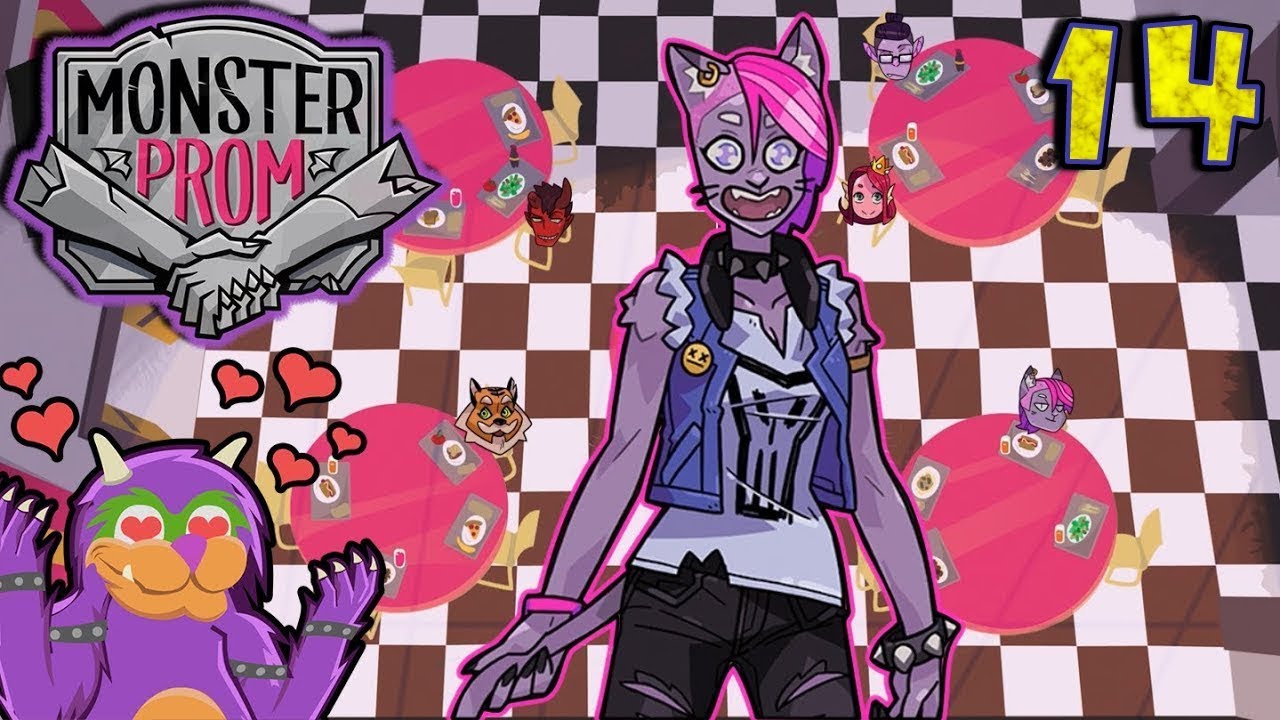 Monster Prom SECRET Route - Valerie (Punk Cat Shopkeeper) - BSB