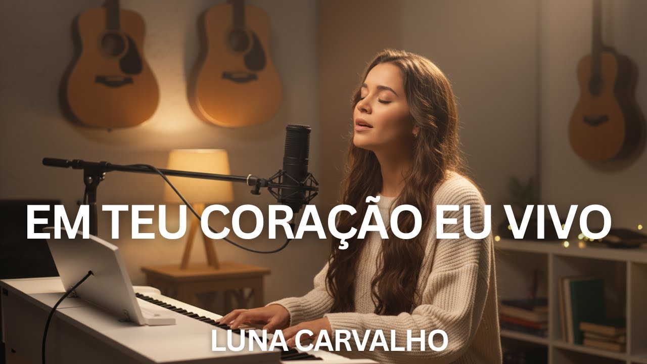 Em Teu Coração Eu Vivo - LUNA CARVALHO - Adoração a Deus Toda Honra e Glória para ele