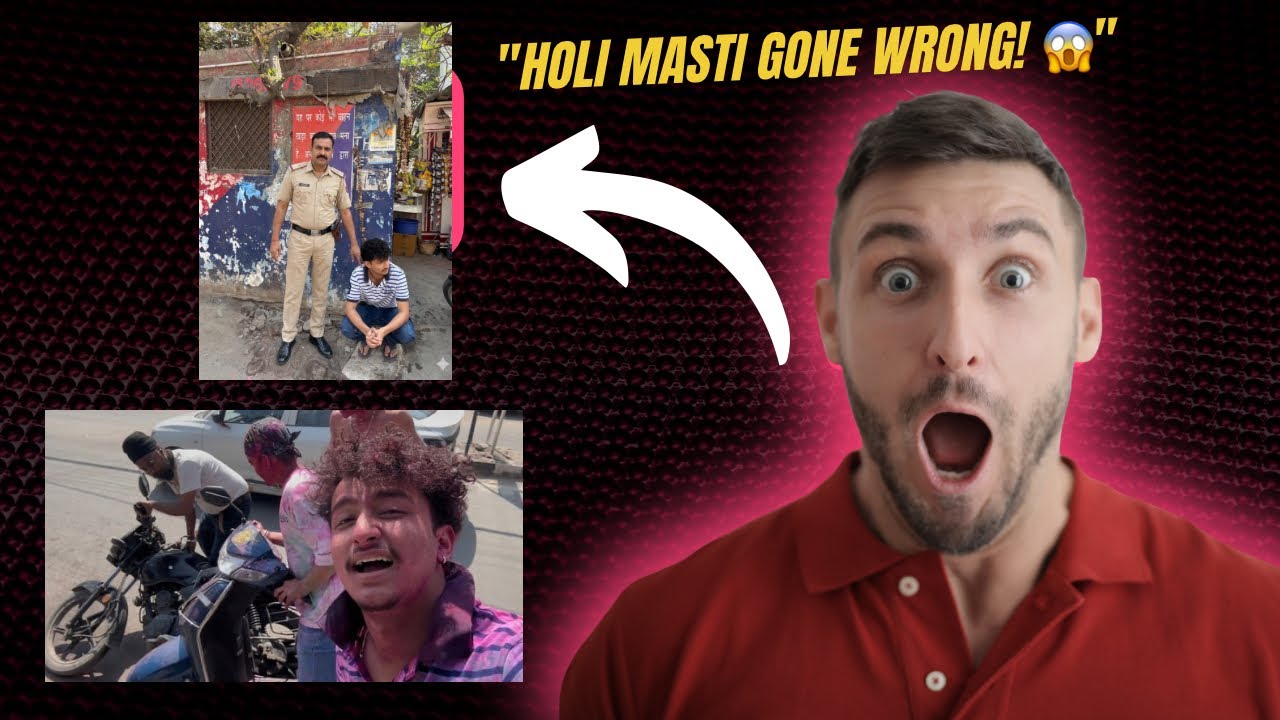 Holi Celebration 2026: Masti Se Seedha Police Tak! 👮‍♂️🔥