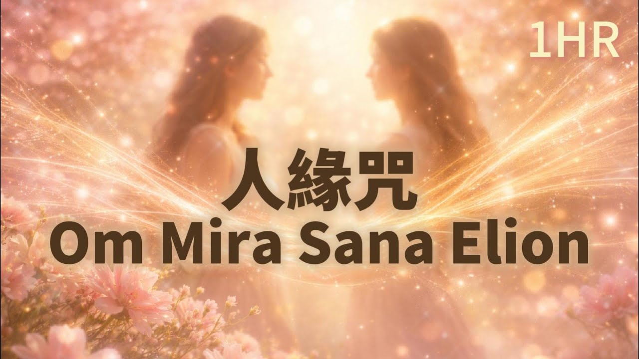 1HR🌸 人緣咒｜Mantra of Harmonious｜Relaxing Mantra｜Calm Heart Mantra｜Deep Relaxation｜Sleep music