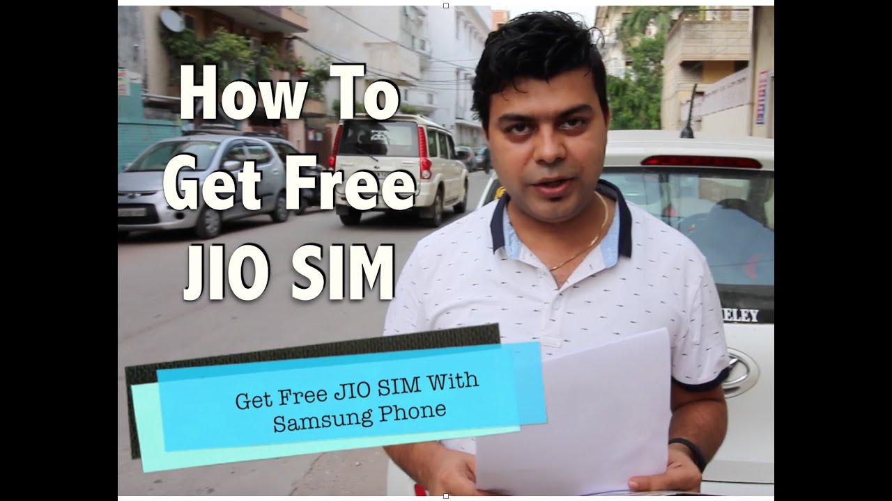 How To Get Reliance Free JIO SIM For Samsung Phone, iPhone