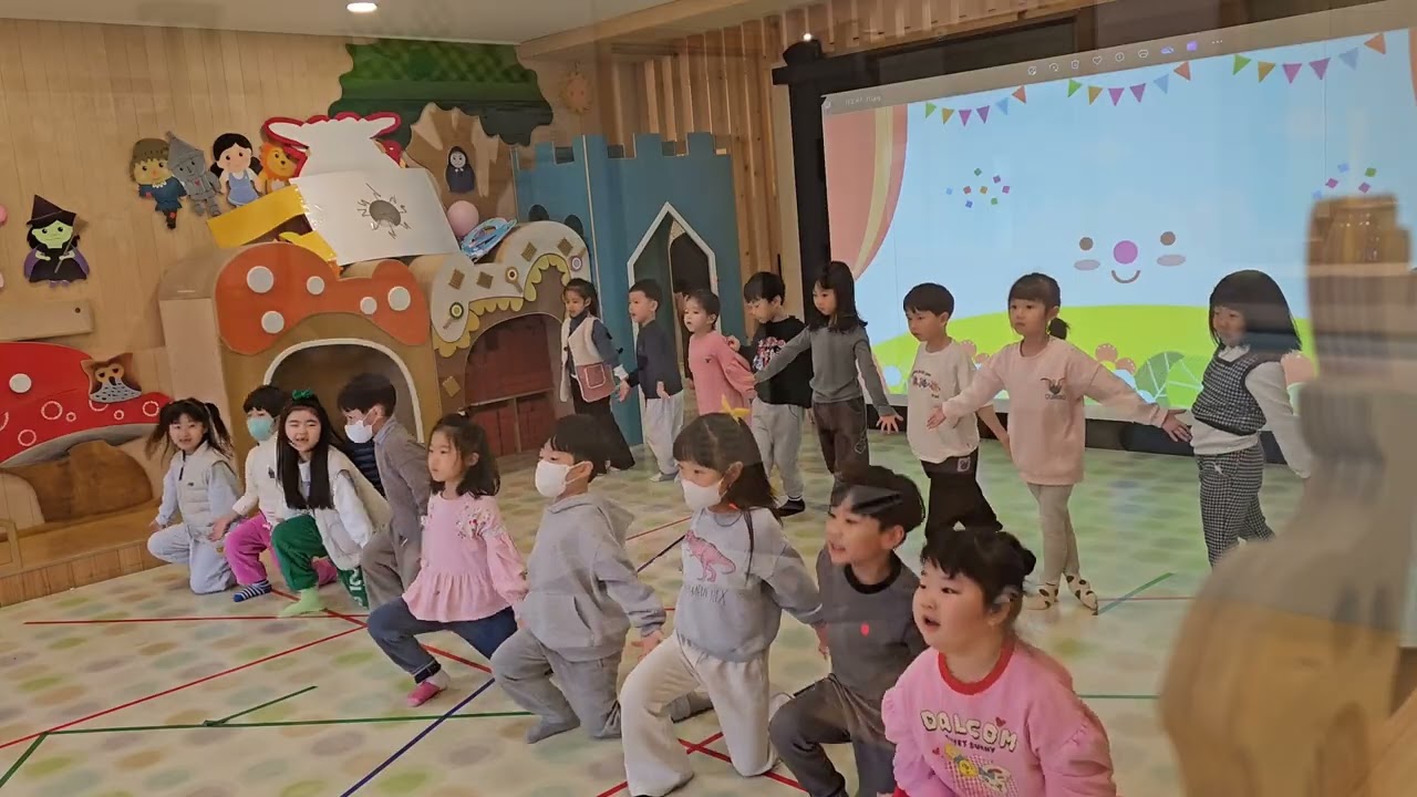 해맑음 재롱잔치 연습 v-log