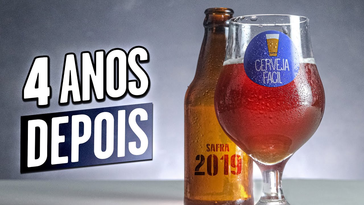 Barley Wine com 4 anos na garrafa