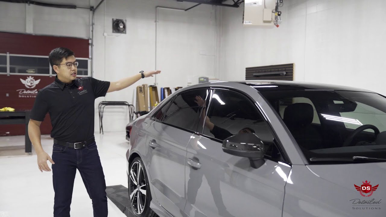 Brand New Audi RS3 in Nardo Grey Protected With Nano Solutions&copy;
