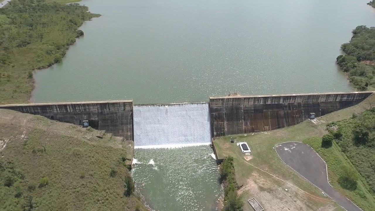 DRONE voa na BARRAGEM DO DESCOBERTO