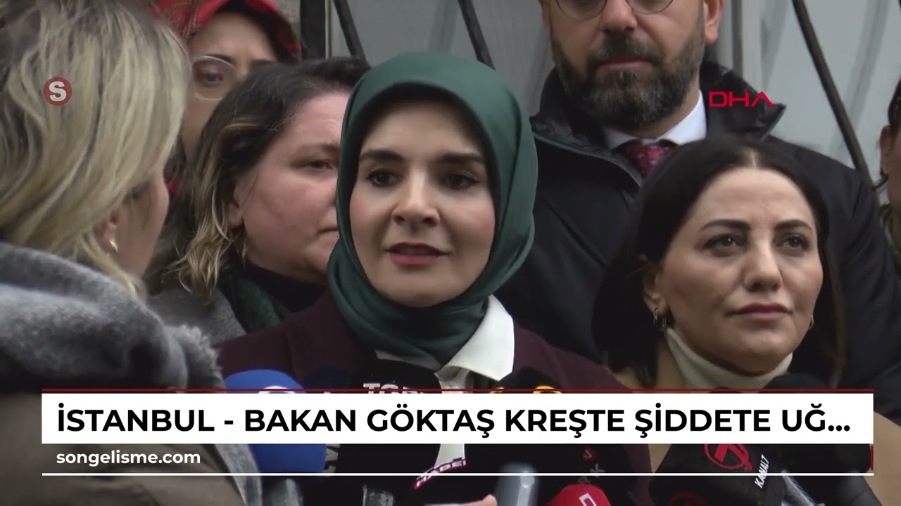İstanbul - Bakan Göktaş, kreşte şiddete uğradığı belirtilen çocuğu ziyaret etti