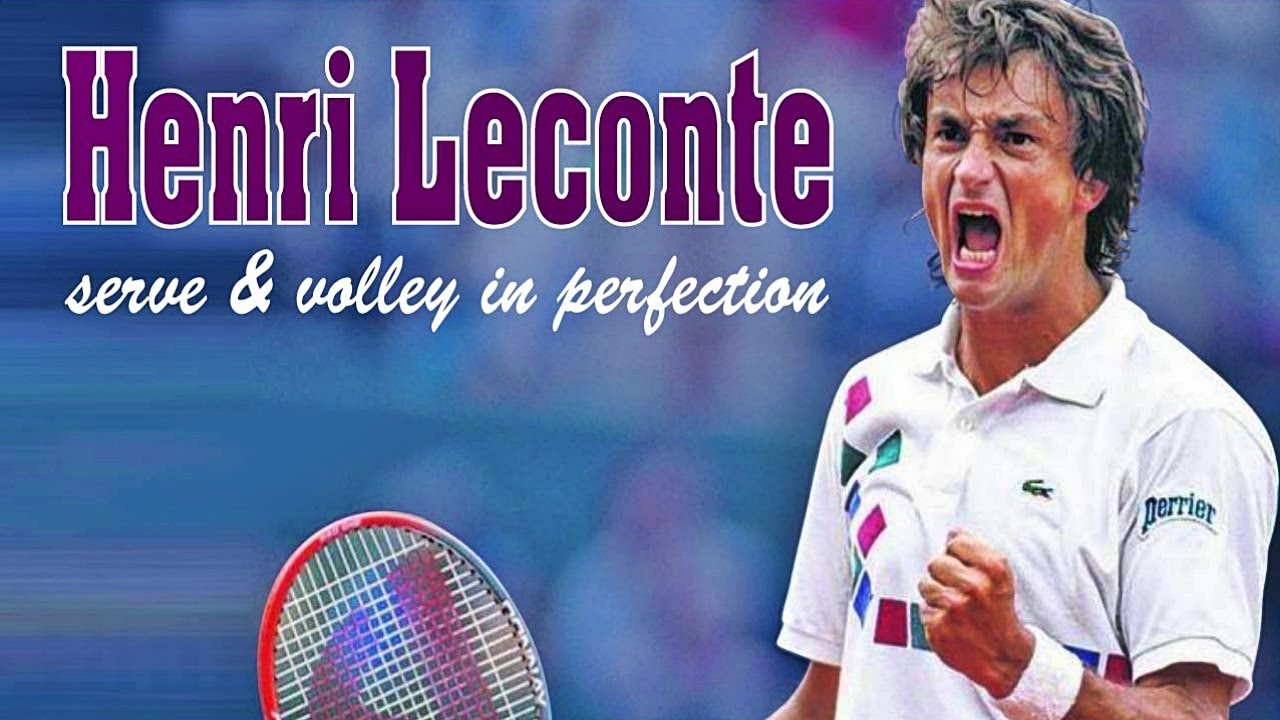 Henri Leconte 🇫🇷 Serve & Volley in Perfection.
