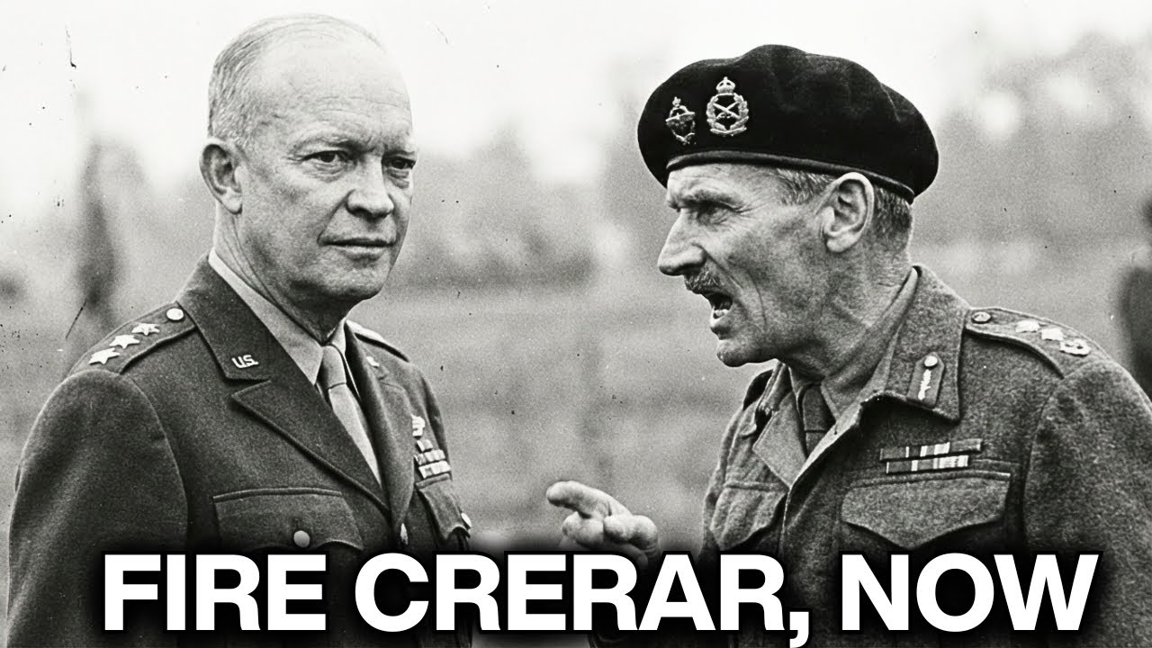 What Eisenhower Said When Montgomery Demanded Crerar Be Fired After The Scheldt Victory