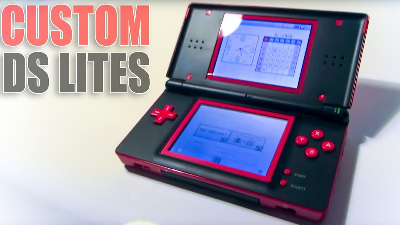 Making Custom Nintendo DS Lite Consoles from Broken ones on EBay