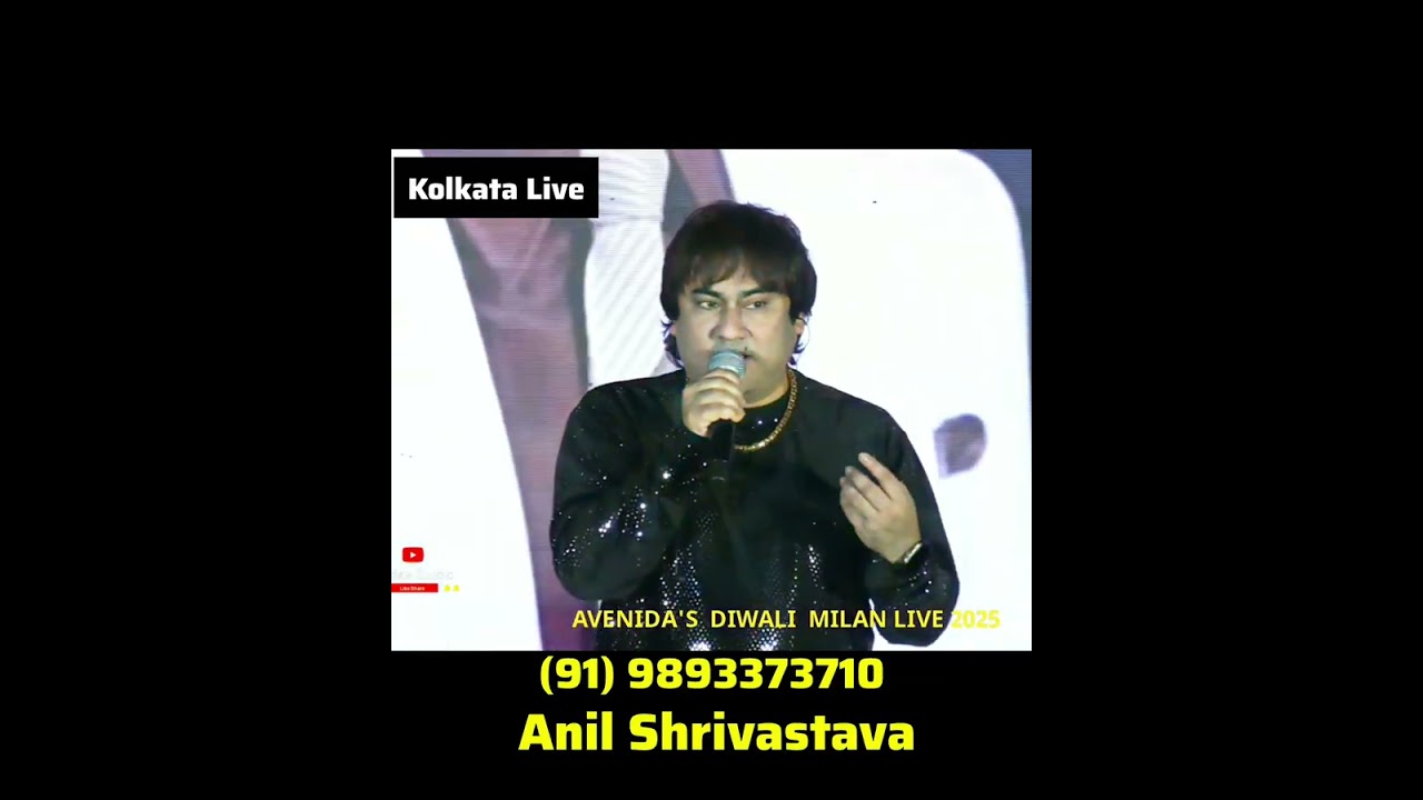 Jeevan Ke Din | Anil Shrivastava Live | Kishore Kumar ji Night Kolkata ❤️