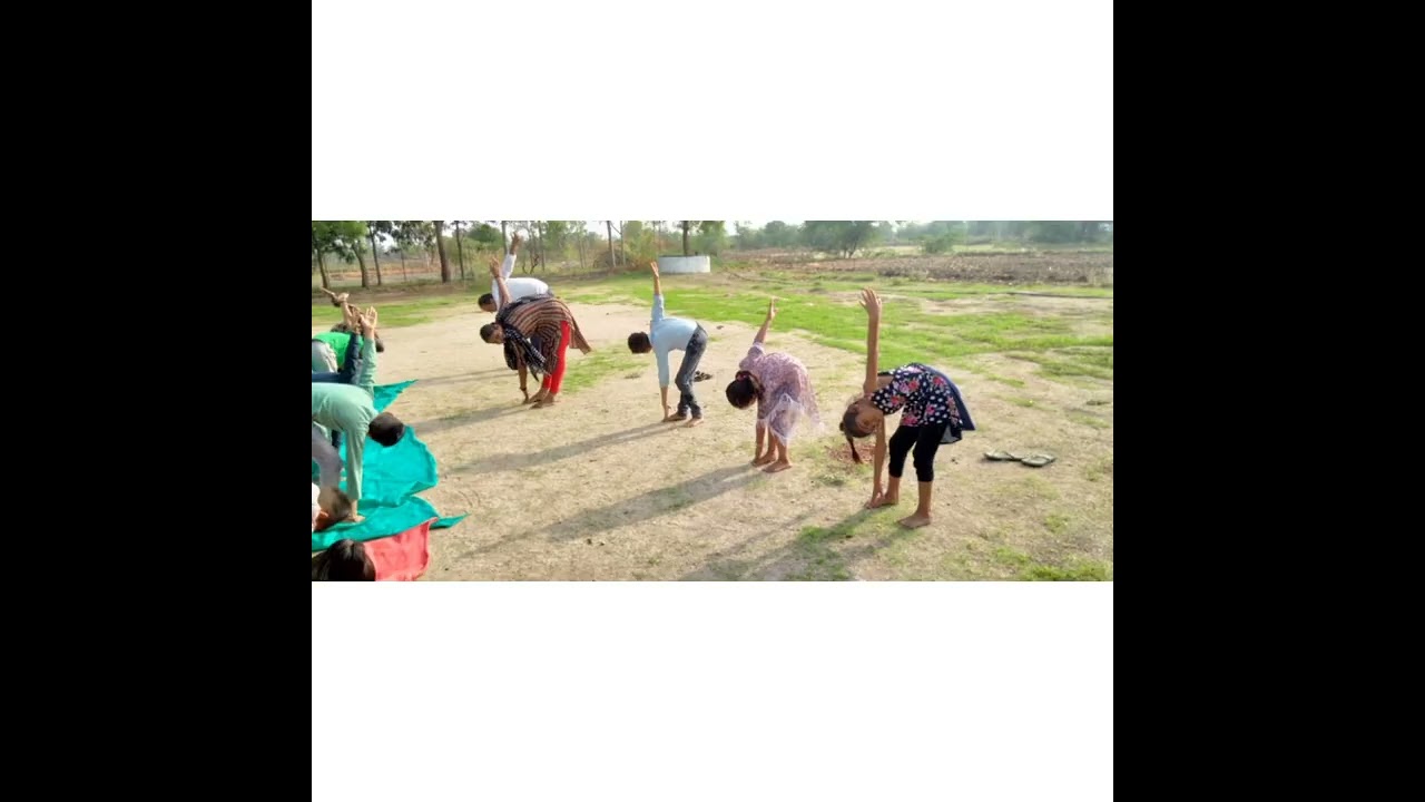 internetional day of yoga celebration in jay jalaram school
