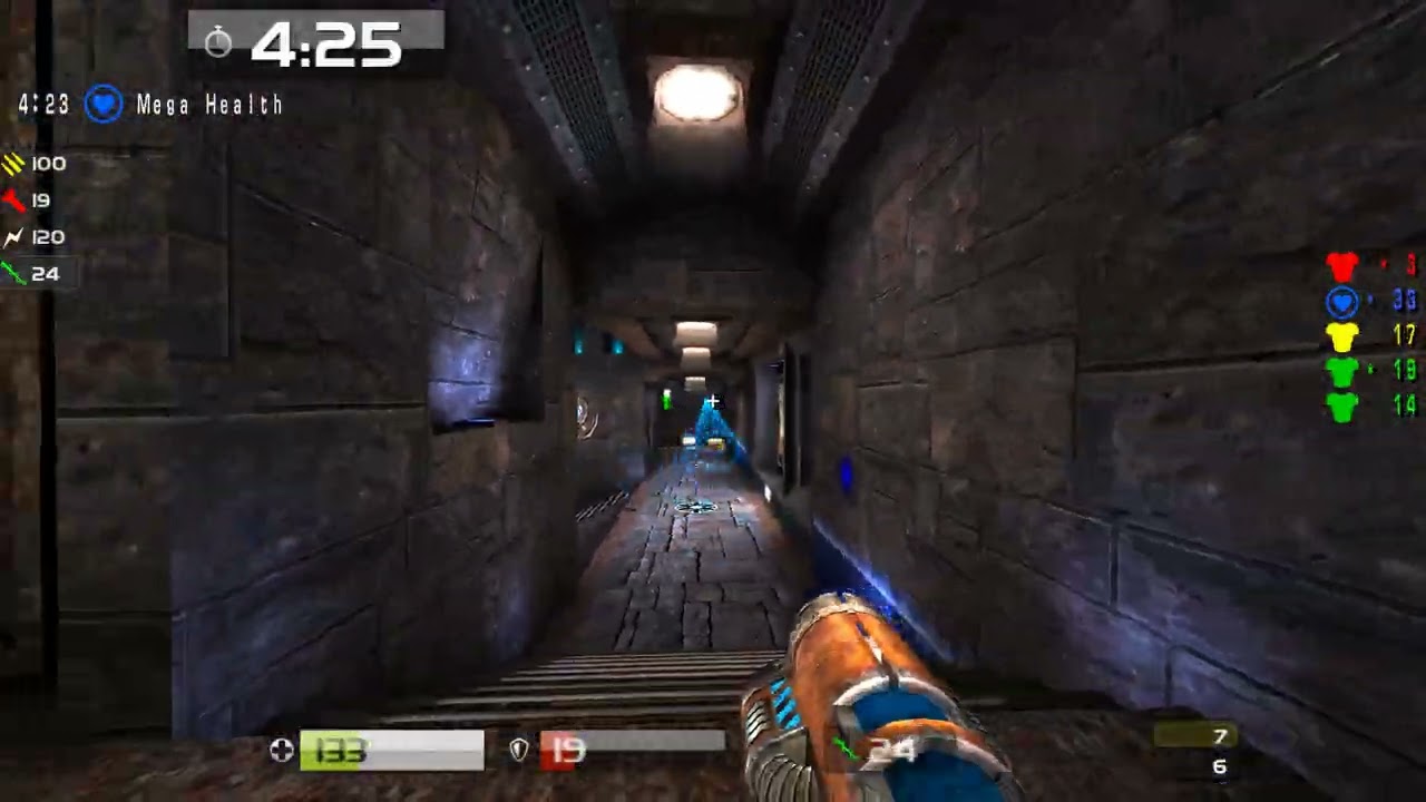 Quake Live: asho vs fr33k (90 ping aerowalk)