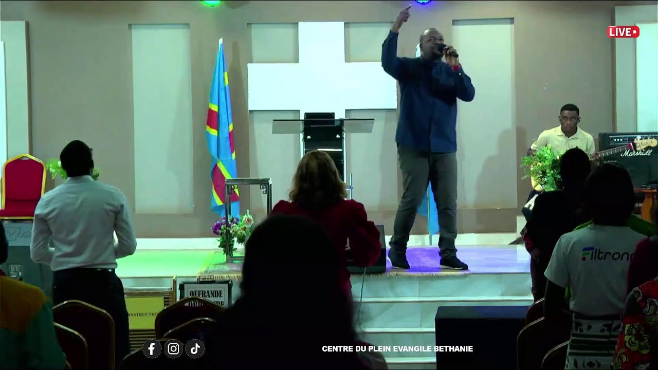 Diffusion en direct de Pasteur ISRAEL KANKOLONGO
