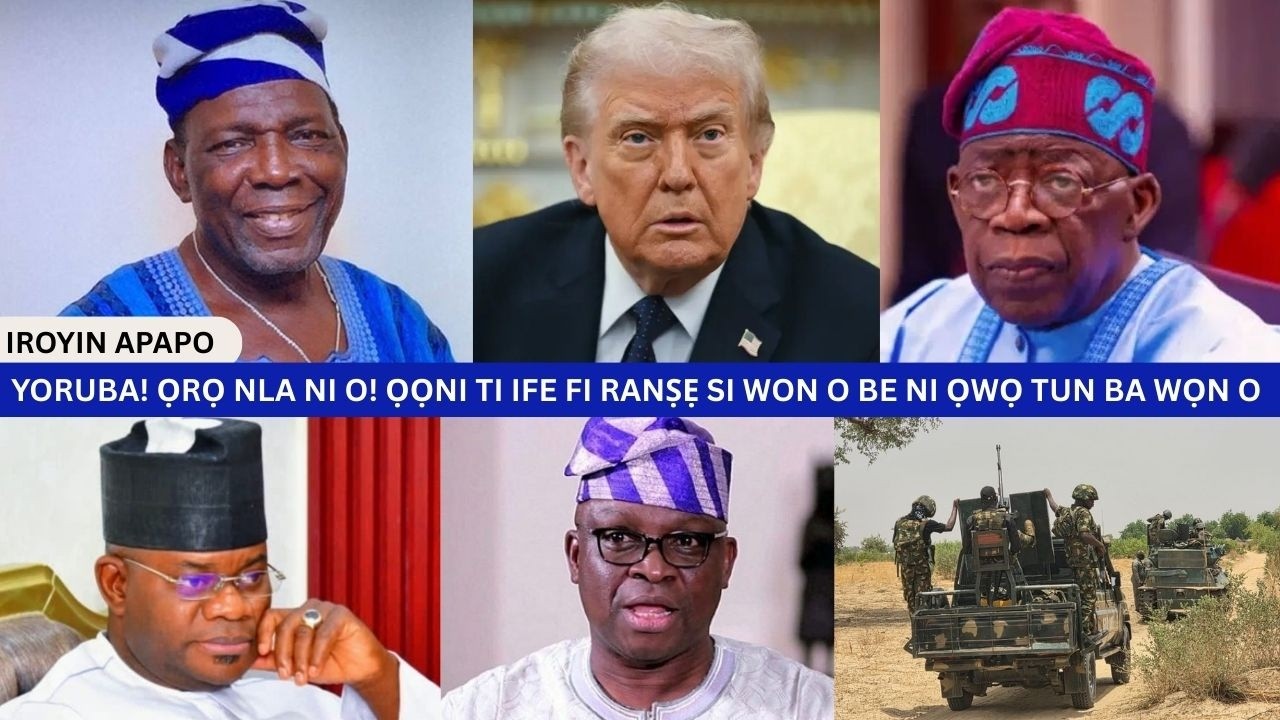 IKU DORO O! ERIN WO! BE NI IJỌBA AMẸRIKA TUN TI FI ỌRỌ GBANKOGBI RANṢẸ SI ORILẸEDE NAIJIRIA