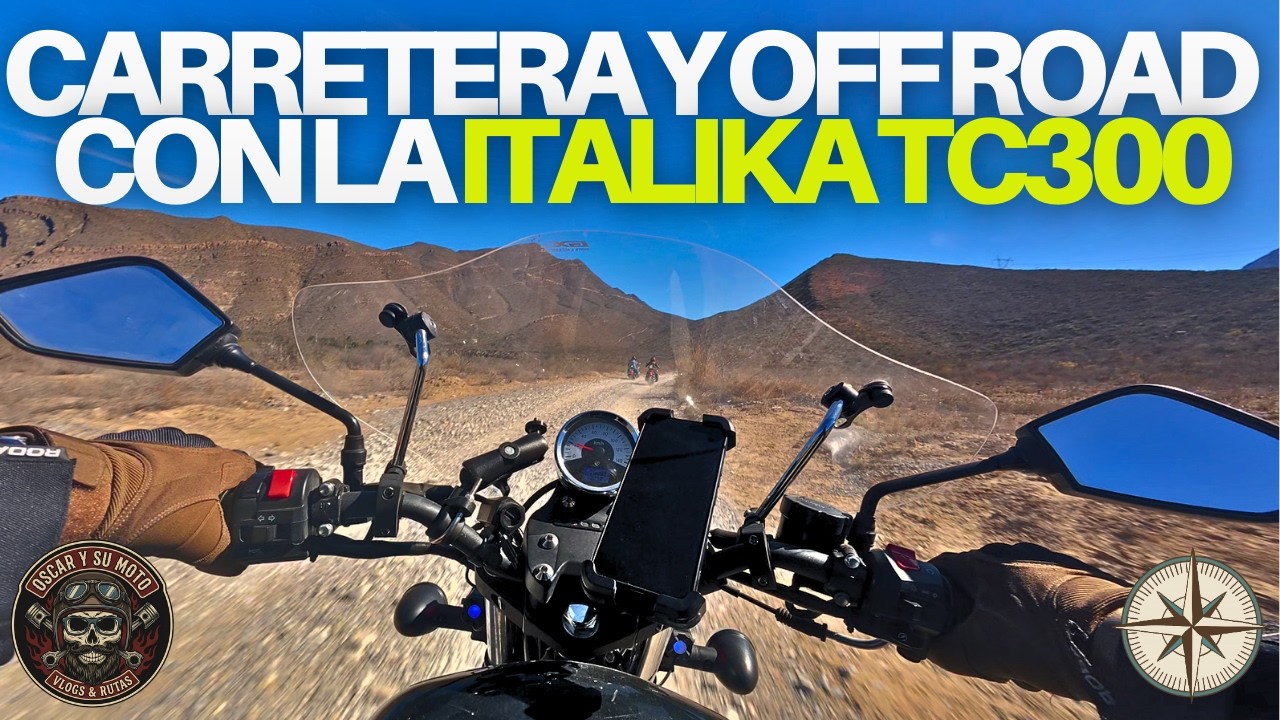 Дороги и бездорожье с Italika TC300