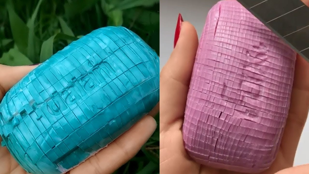 Soap Carving ASMR ! Relaxing Sounds ! (no talking) Satisfying ASMR Video | #43