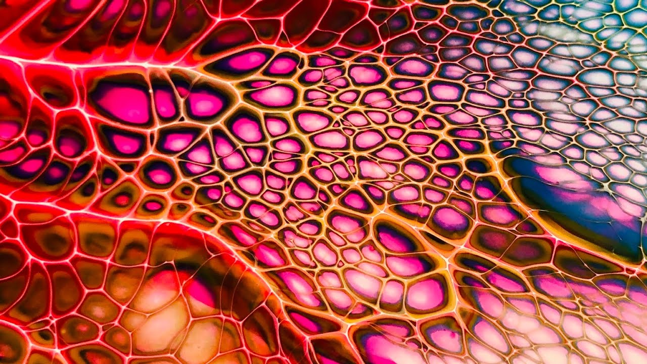 #207 Spin Art Part II / SheleeArt/ Bloom Technique / Fluid Art