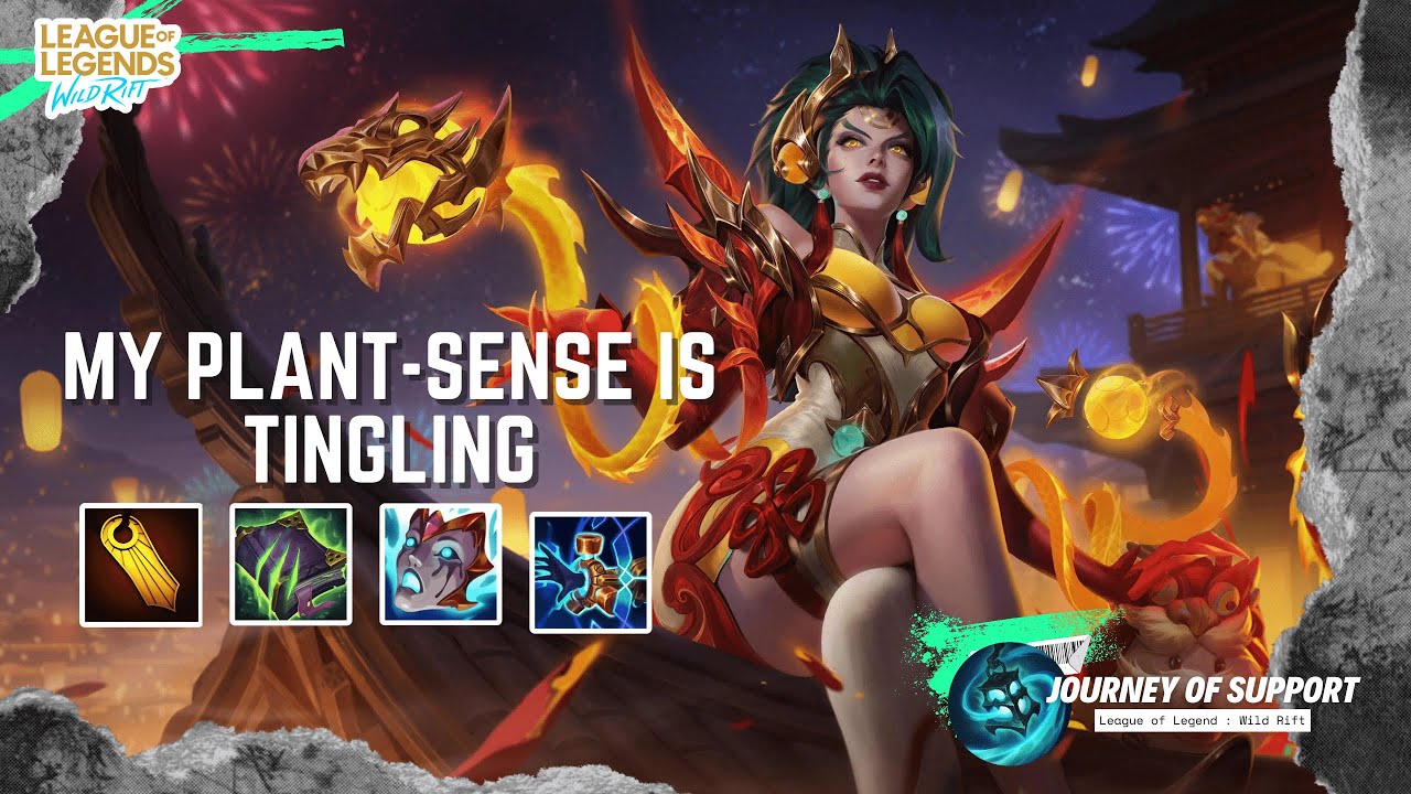 My Plant-Sense is Tingling - Zyra Support Gameplay | League of Legends : Wild Rift