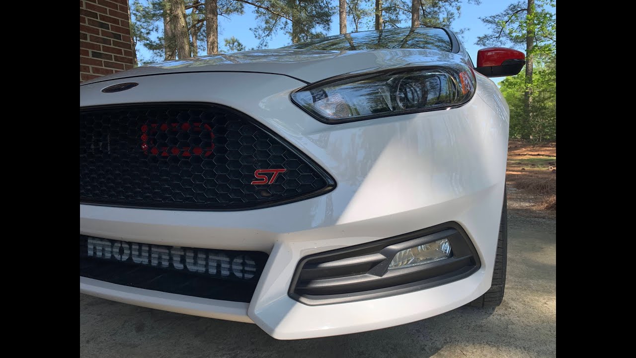 Ford Focus ST Velossa Tech Big Mouth Ram Air Intake  Snorkel Install!