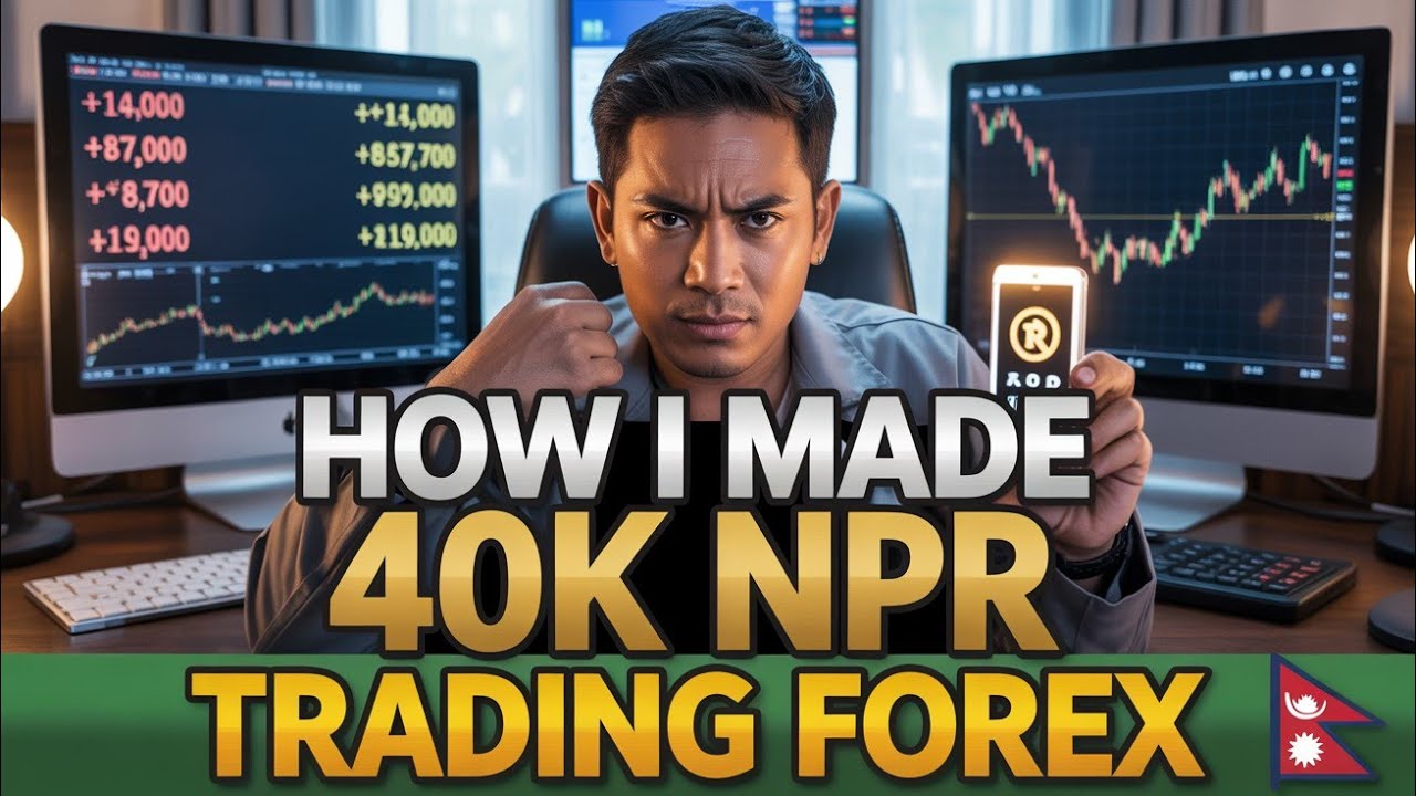 How I Made 40k NPR in Forex Trading (My Secret Strategy)🇳🇵