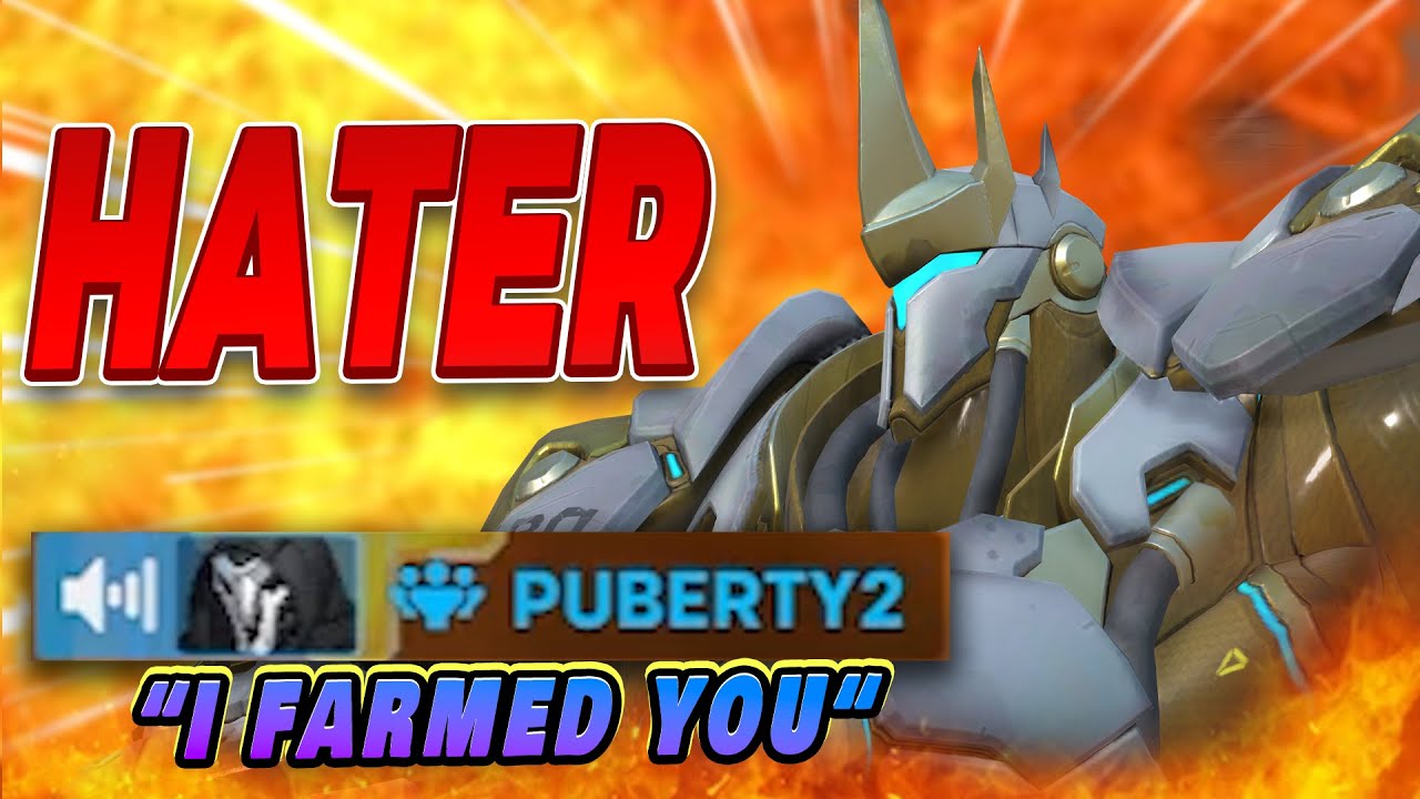 Доказываю этому ненавистнику, что он неправ насчёт моего образа Райнхардта в Overwatch 2