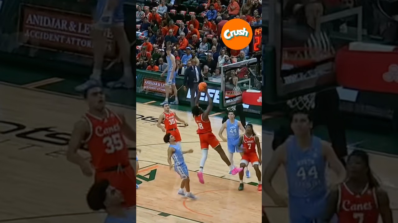 📍 DUNK CITY #miami #canes #caneshoops #accbasketball #collegebasketball #basketball #collegesports