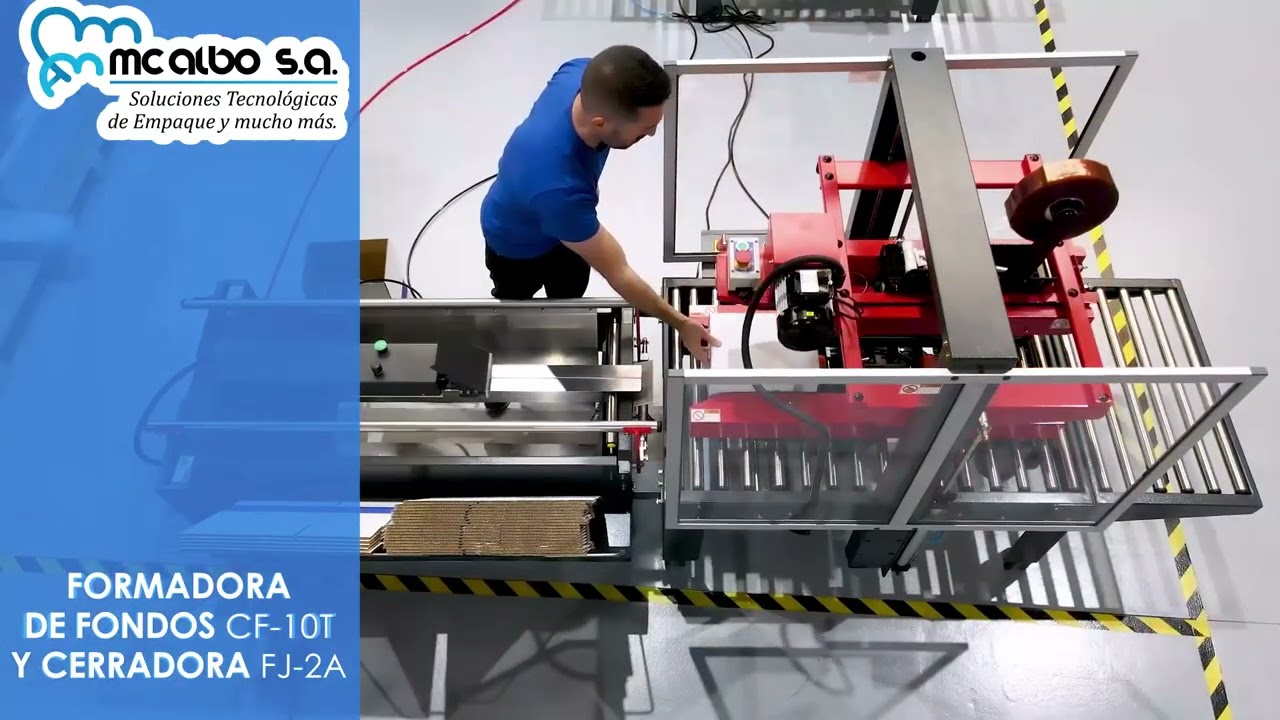 Formadora de fondos CF 10T