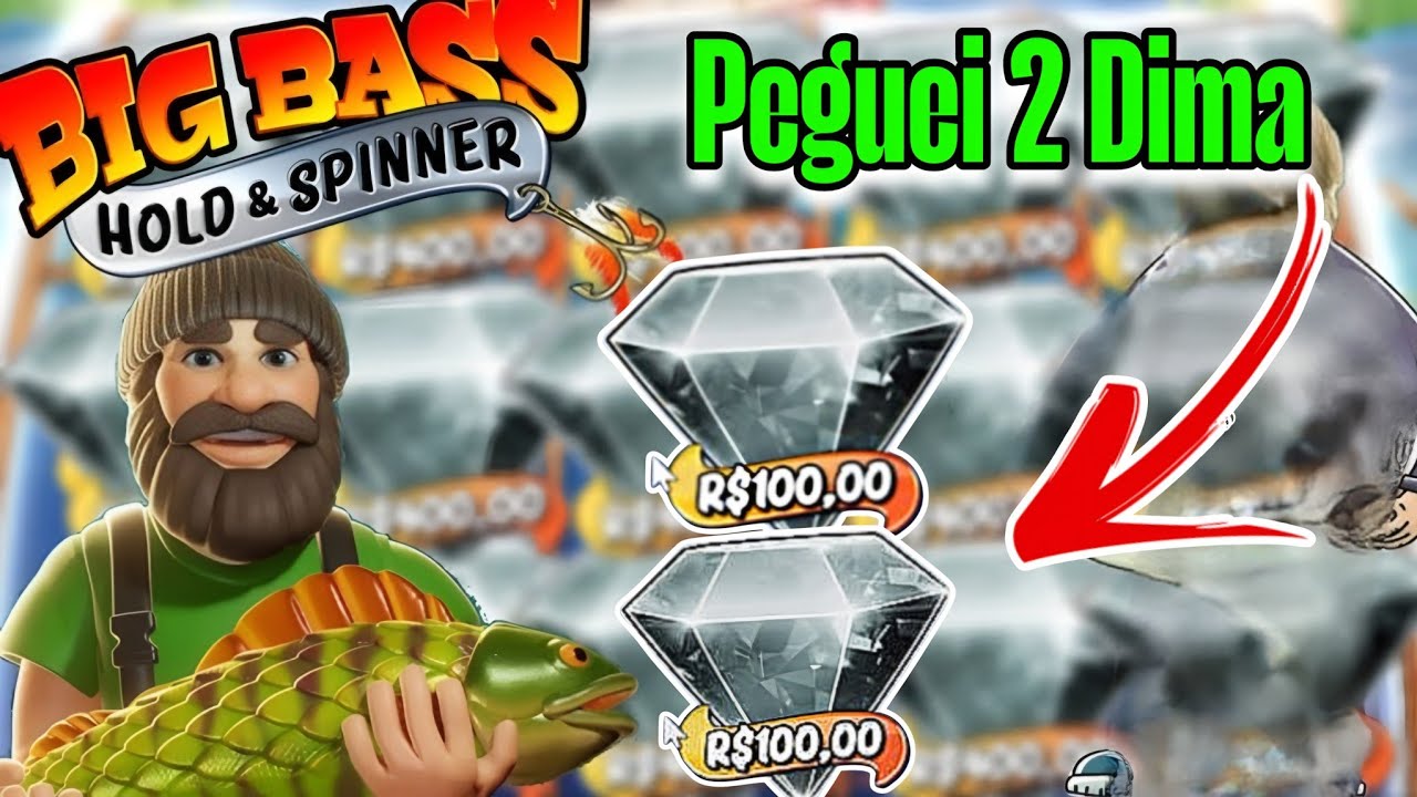 PEGUEI DOIS DIMA E NÃO ACREDITEI, ESSE BIG BASS ENLOUQUECEU 😱