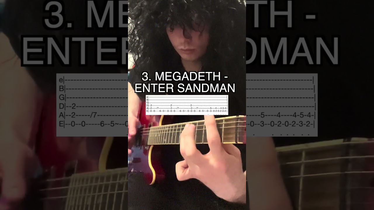 Top 5 Hardest Guitar Riffs of All Time (With Tabs) **NOT CLICKBAIT**