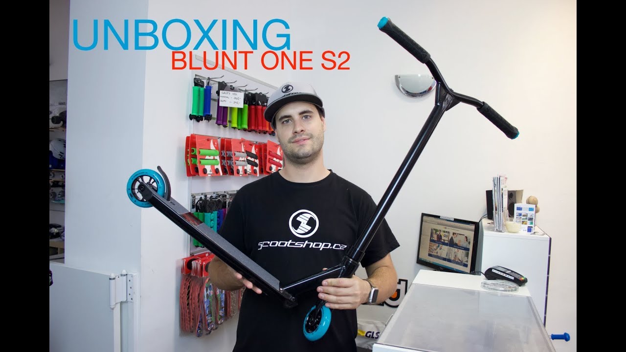Scootshop.cz Unboxing Blunt ONE S2 freestyle scooter