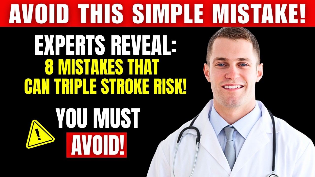 THIS Simple Mistake Can TRIPLE Stroke Risk in Older Adults | Senior Health Tips