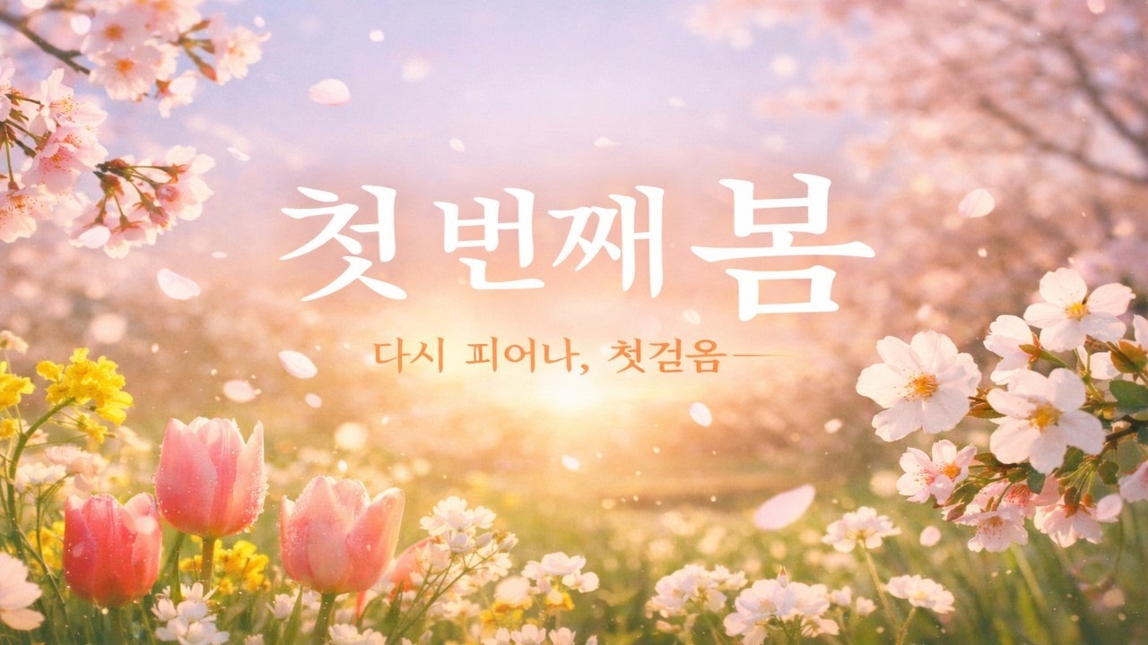 첫 번째 봄🌸 | 우리의 시작