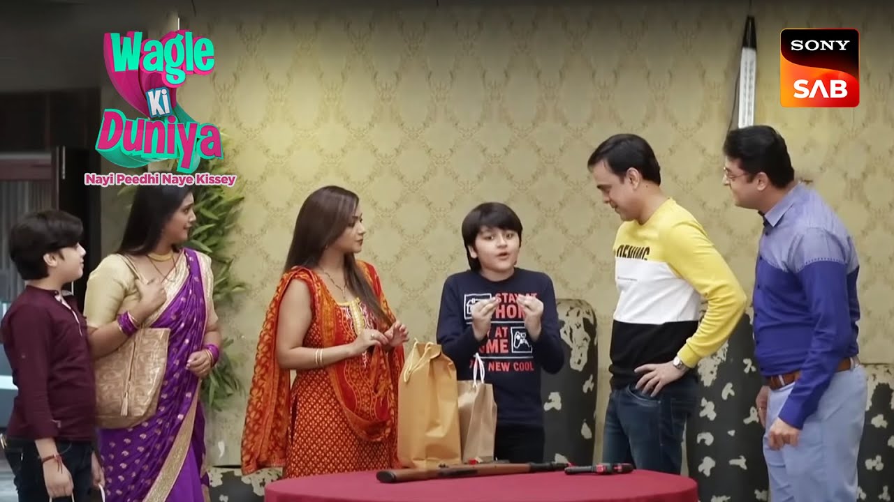 बच्चों के साथ Rajesh भी बना बच्चा | Wagle Ki Duniya | Best From Wagle Ki Duniya