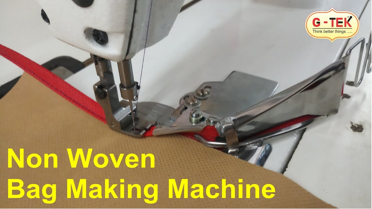 नॉन वुवन  बैग की पाइपिंग बनाने का फोल्डर, 1.50 inch Patti Double Fold, non woven bag making machine