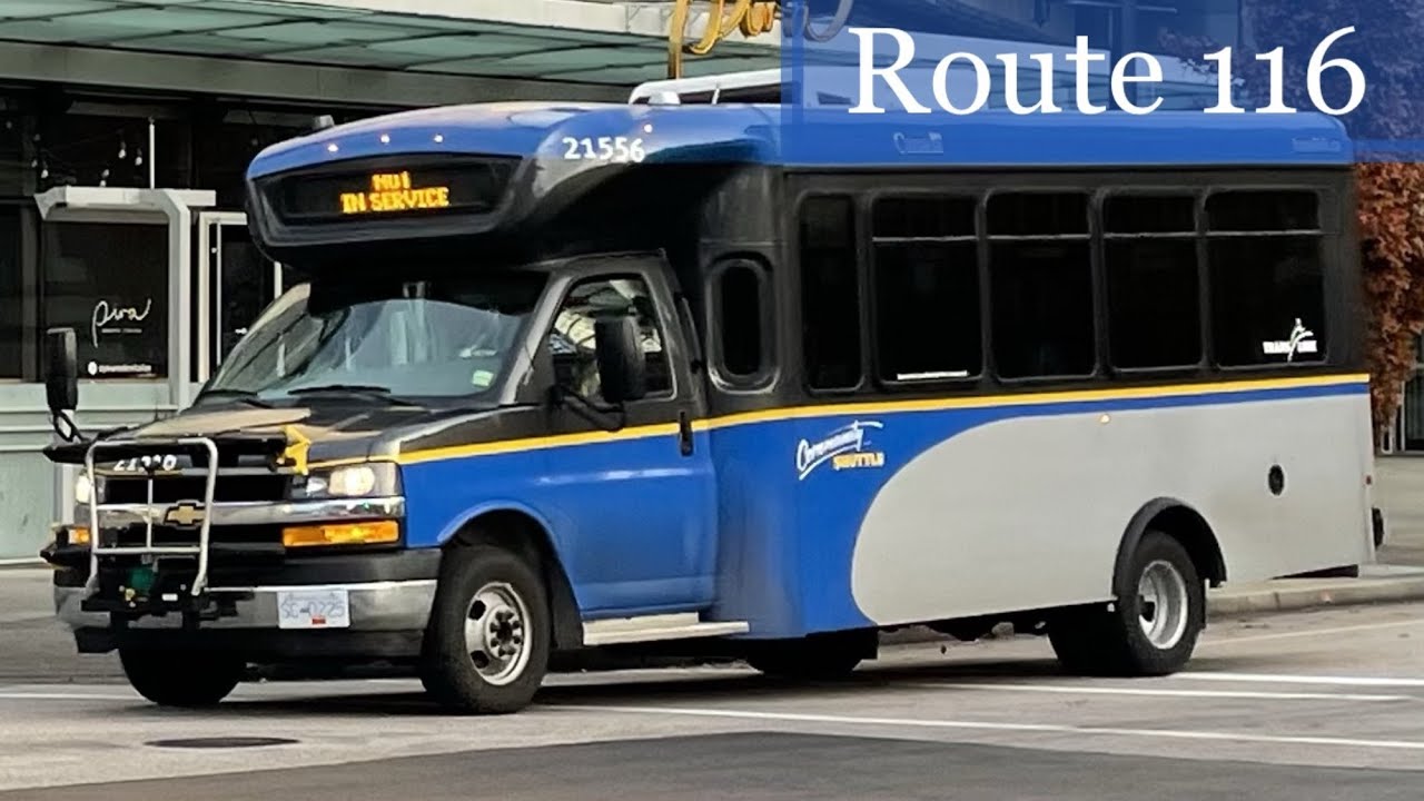 TransLink Community Shuttle Route 116 - Metrotown Station to Edmonds Station - February 16, 2020
