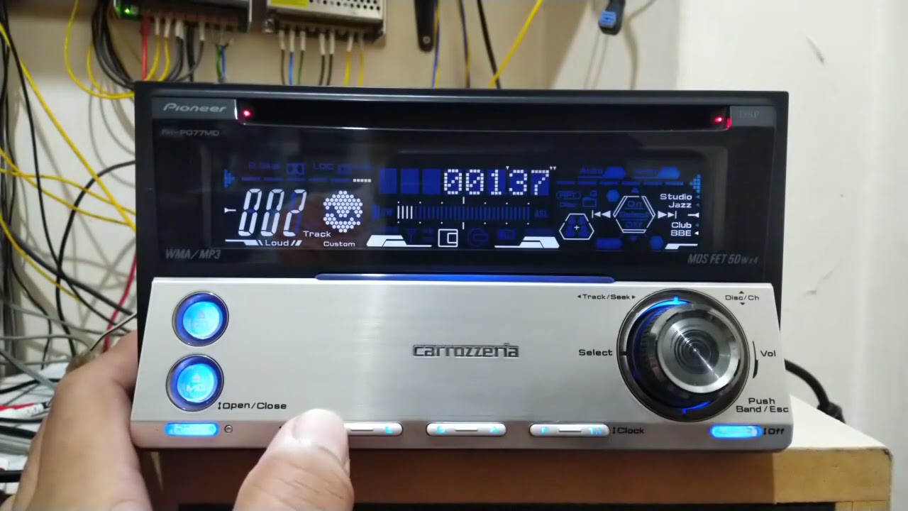 Pioneer Carrozzeria JDM DSP Head unit FH-P077MD