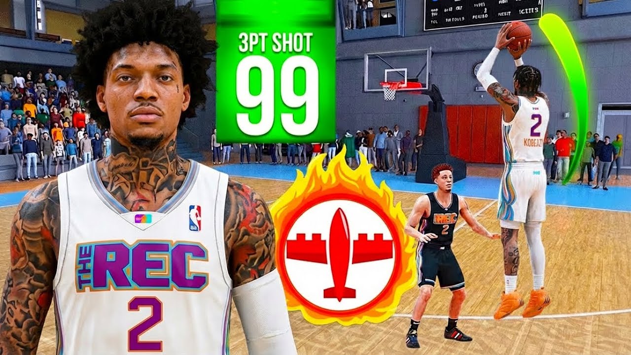 This 7’1 Shouldn’t Be Shooting Like This (Best Build 2K26) BEST JUMPSHOT BEST CENTER BUILD
