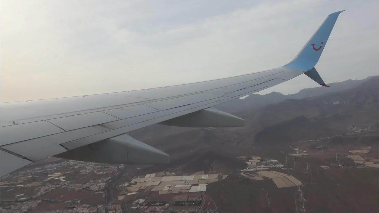 Tripreport/Full flight - Las Palmas to Amsterdam - Tui 737-800 - Amazing views! (4K)