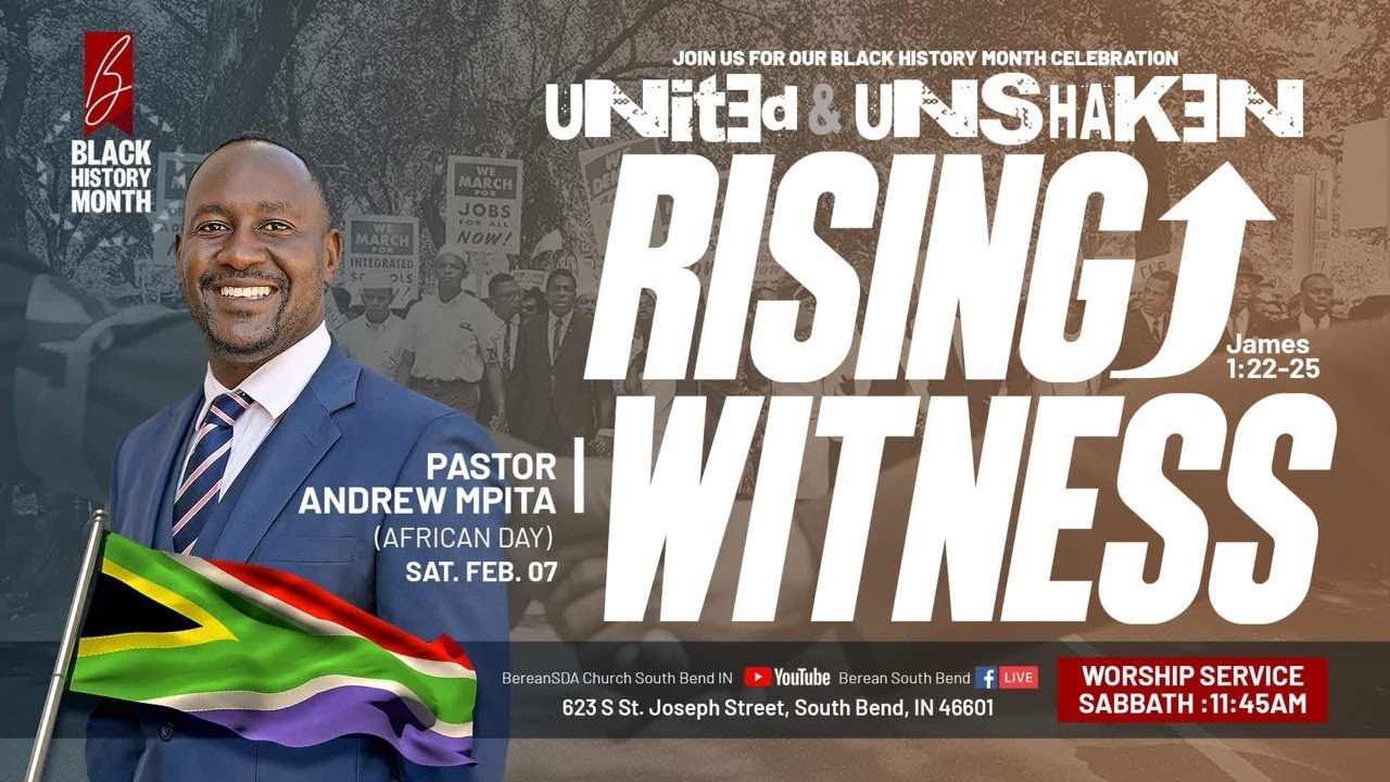 United & Unshaken Rising Witness  | Pastor Andrew MPita